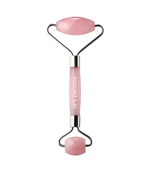 Mount Lai De-Puffing Rose Quartz Facial Roller