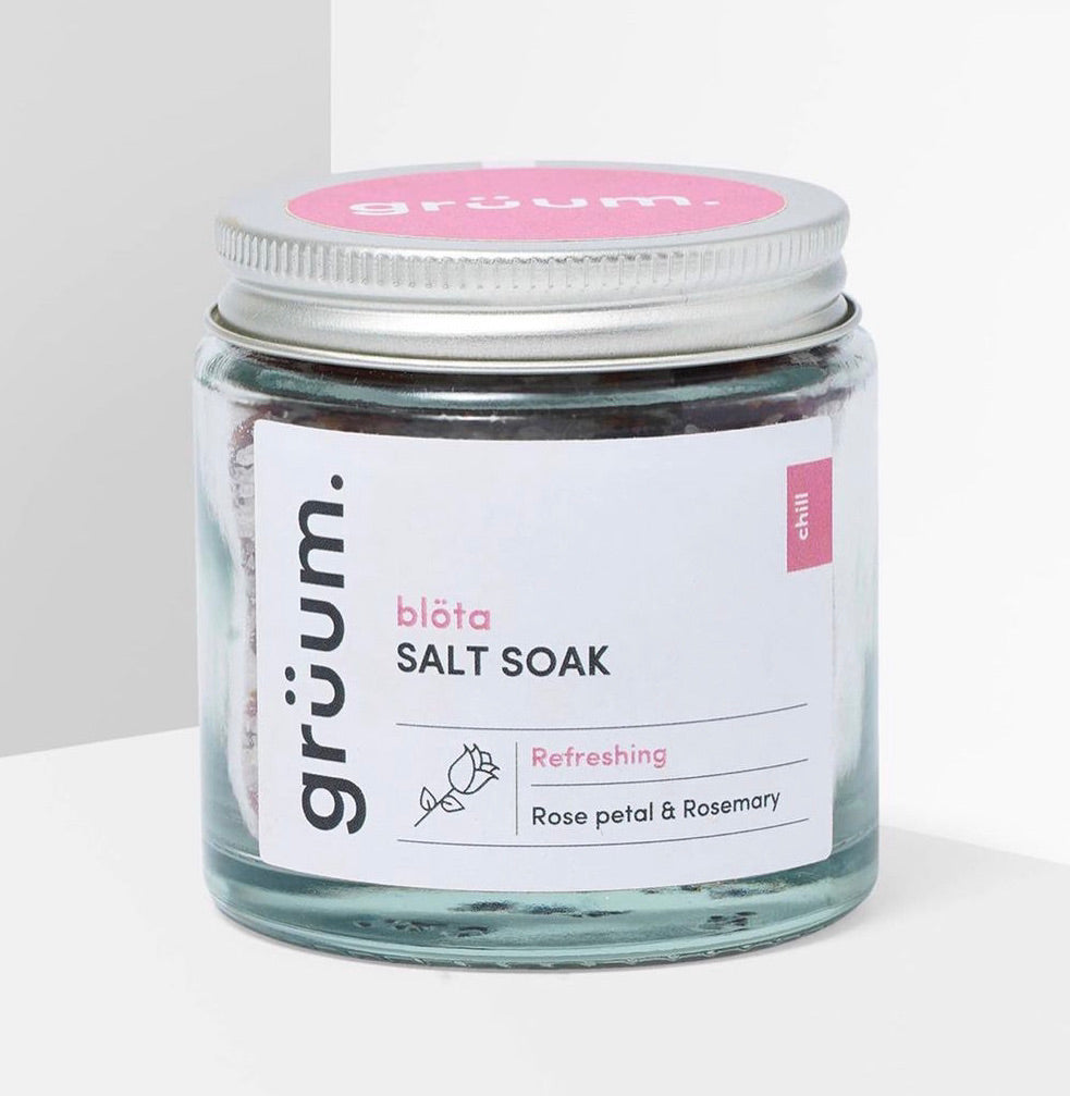 blöta Bath Salt – Rose Petal and Rosemary | 120ml